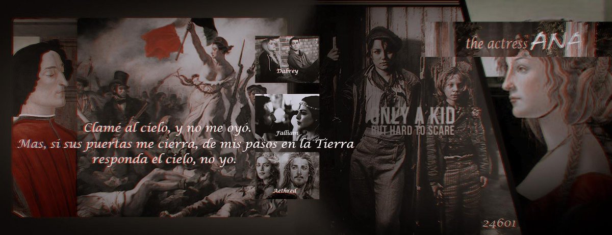 𝗧             ❪  𝐶𝑎𝑛𝑔𝑟𝑒𝑗𝑎 𝑅𝑢𝑠𝑎  ❫ 
  𝐇
    𝗥          ─┈ Rᴏʟᴘʟᴀʏᴇʀ
      𝐄
        𝐀           ᴱˢᵗᵘᵈᶤᵃᶰᵗᵉ ᵈᵉ ᴬʳᵗᵉ ᴰʳᵃᵐᵃ́ᵗᶤᶜᵒ
          𝐃
                   ╱ ℒ𝑒𝓈 ℳ𝒾𝓈𝑒𝓇𝒶𝒷𝓁𝑒𝓈 ₂₄₆₀₁