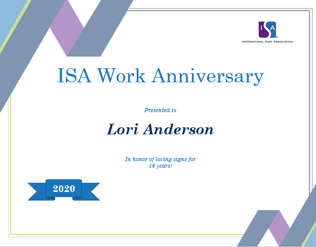 ISAPrez's tweet photo. I feel so fortunate and blessed to be a part of this great industry for 16 years! https://t.co/aupdw5u0Db