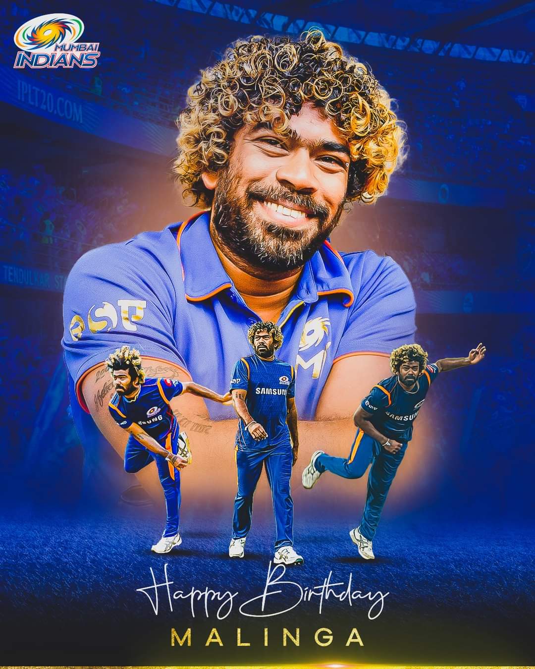 Happy birthday to one of our very own, Lasith Malinga 