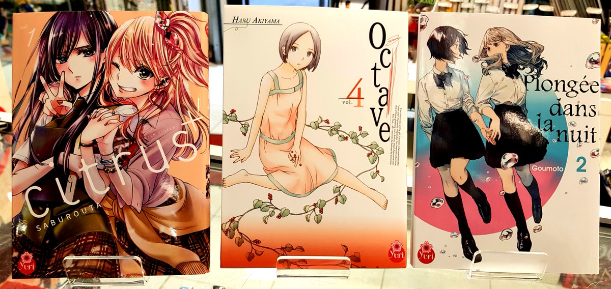 MCBD_Shop's tweet photo. Sorties de la semaine
@TaifuComics @TaifuYuri #Citrus+ 2 #Octave 4 #PlongéeDansLaNuit 2 #MyHerosDream 1
@NabanEditions #OldBoy 3
#sortiesmanga #lectureaout #Shonen #Seine #Shojo #Yuri #yaoi https://t.co/Flw86q4zkK