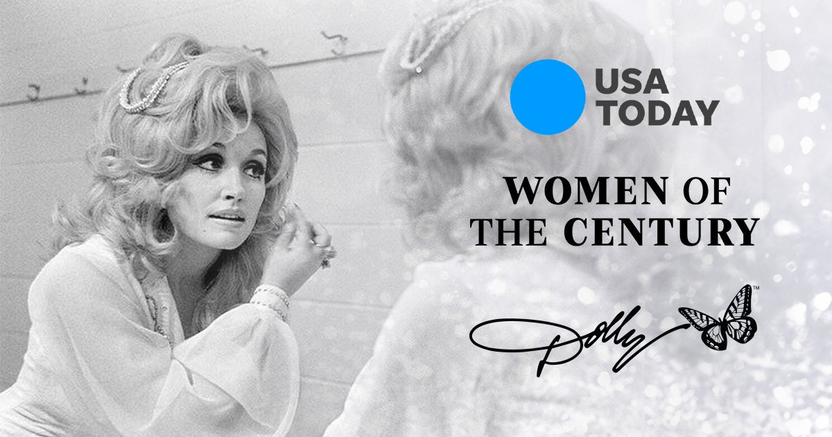 “You can’t dream at someone else’s expense. You’ve got to get out there, make those dreams come true” 💗  Thank you <a href="/USATODAY/">USA TODAY</a> for naming me one of your Women of the Century! bit.ly/Dolly_USAToday