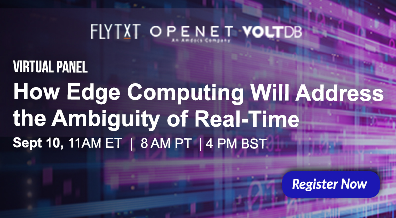 Edge computing and #5G are going to reclaim “real-time”. How do you thrive in the 5G edge world? Join our panel for answers. bit.ly/2EKXFa4 #telecommunications #BSS #IoT #bigdata #edgecomputing