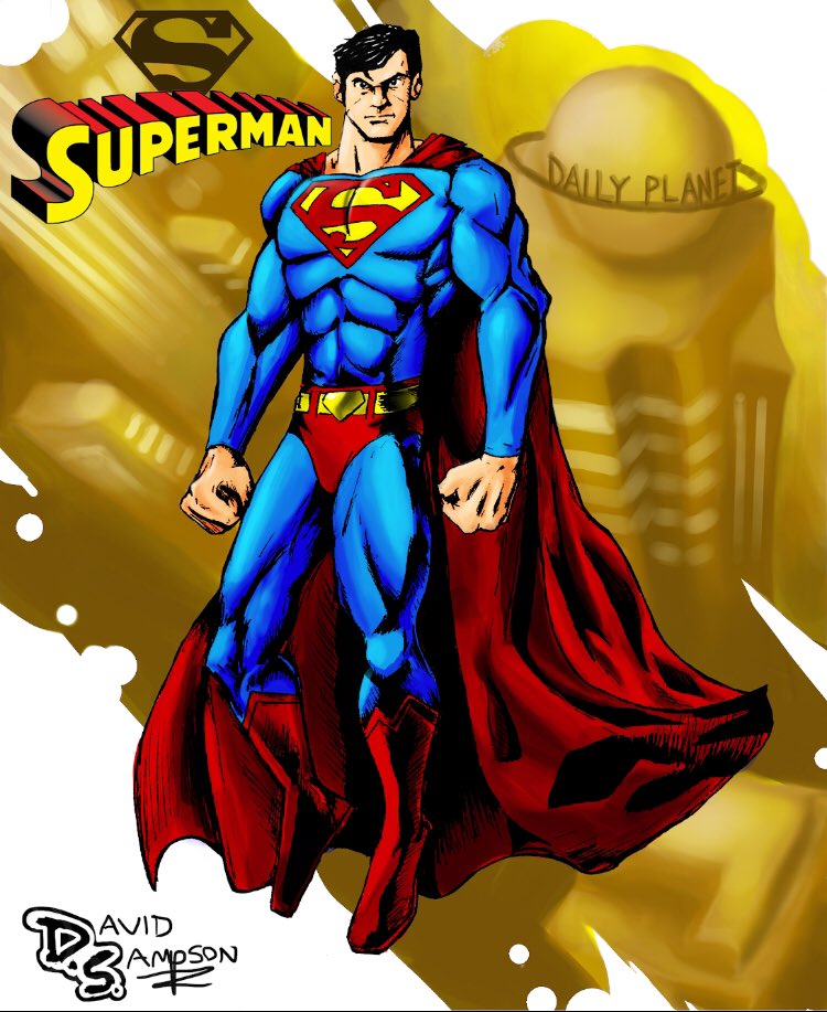 dmsart_99's tweet photo. (Finally) posting the superheroes I drew this summer. Gonna call this little diddy “Superhero Summer” (4/10) #SpiderMan #Batman #Superman #CaptainAmerica #Superheroes #Art https://t.co/Ml2JVPZzeb