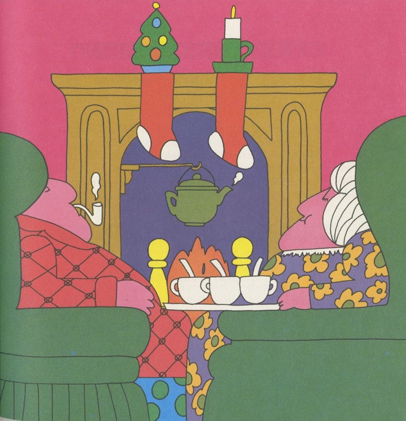 No.19  #LibraryTop50 Eric Hill (1927-2014) was an innovator in lift-the-flap books and was best known for his Spot books, starting with 'Where's Spot?' in 1980. These books are intensely pared down from his much busier '60s mix of Art Nouveau & psychedelia  https://en.wikipedia.org/wiki/Eric_Hill 