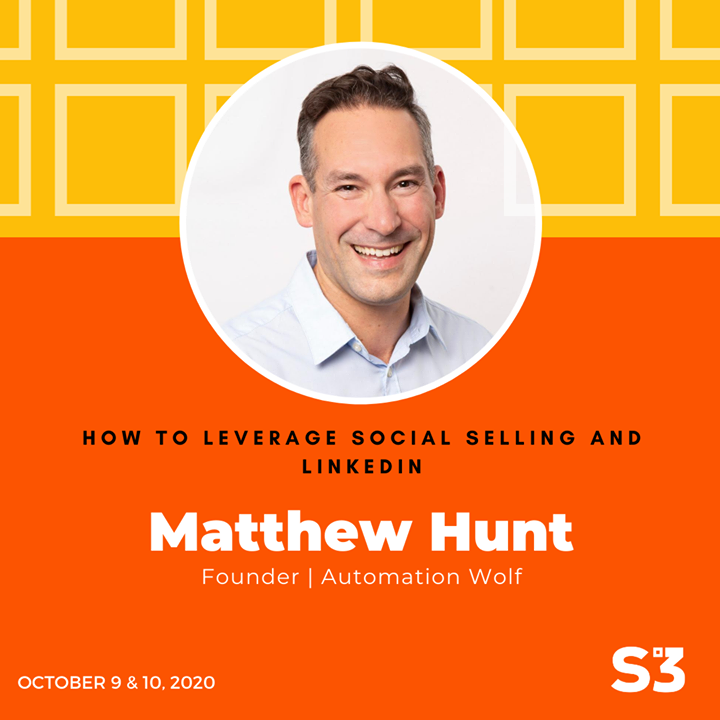 SouthSocSummit's tweet photo. SPEAKER ANNOUNCEMENT! Matthew Hunt, founder of Automation Wolf, is taking the stage at S3 2020. This ex-theatre actor turned marketing junkie is giving us a deep dive into social selling on LinkedIn. Grab your ticket so you can tune in to the event of the year 🙌 https://t.co/hjbnIPiEFO