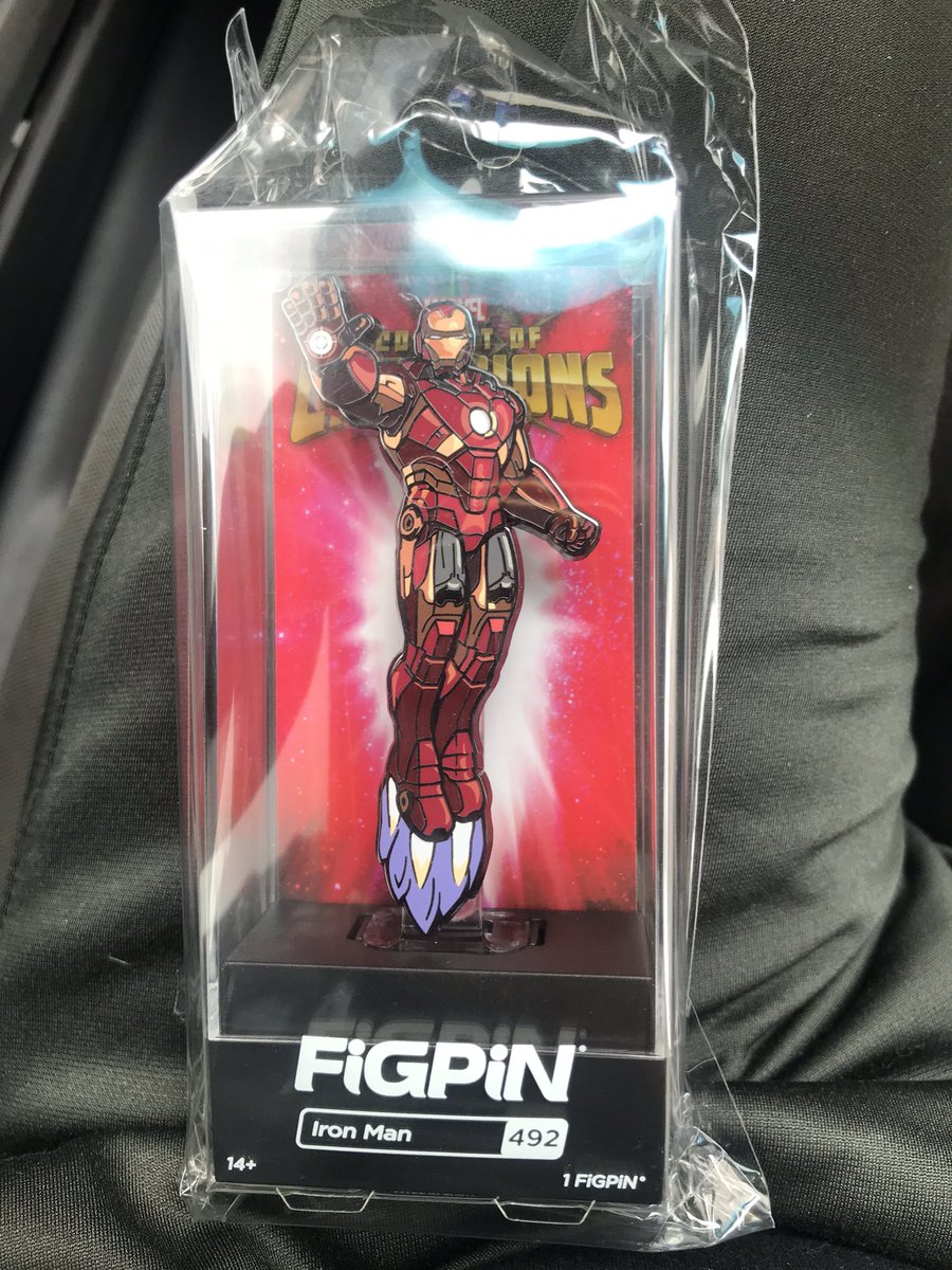 Figpin Contest Of Champions Iron Man # 492 Walgreens Exclusive
