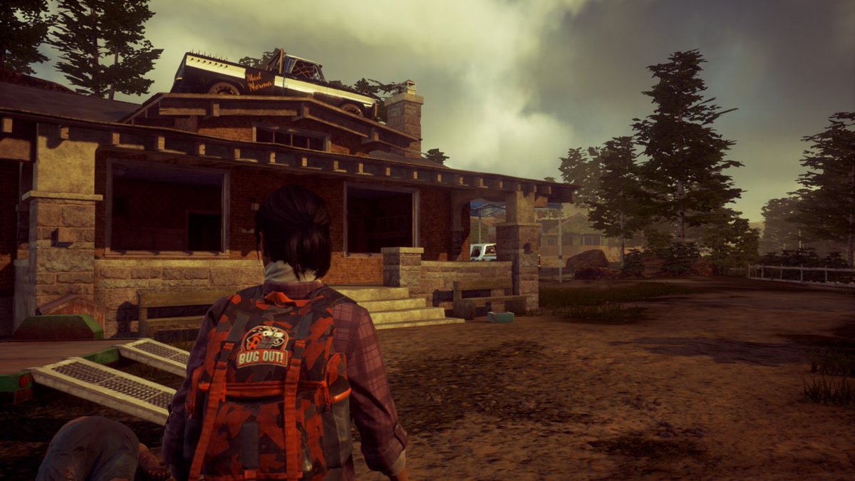 MonPrinCyclope's tweet photo. @Al94899661 Promise kept...
The "Mad ZedBusTer" is now on the roof in #StateOfDecay2 !!!
The new "Bug Out" is up there too...lol
Tomorrow, God willing, i will park the Trumbull 4x4.
#RoofParking
#Legend
#DefinitelyNotSharingMyNewTrick
#XboxOneGameplay https://t.co/CuD2jvZS9G
