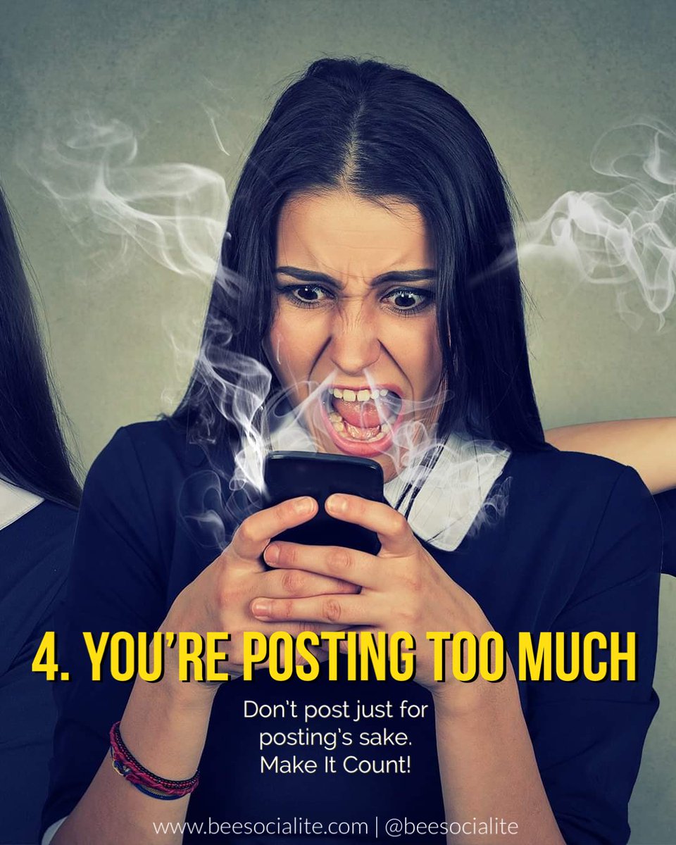 Bee_Socialite's tweet photo. 5 BAD Instagram Habits:
If you have any question please DM me. Or contact us
2/2
https://t.co/rlmeFLm4ui
#instagram #instagramers #instagramhabits #instagrambadhabits #instatips #socialmedia #socialmediatips #instagramalgorithm #instaalgorithm #algorithm #beesocialite https://t.co/e1wstKS7Yl