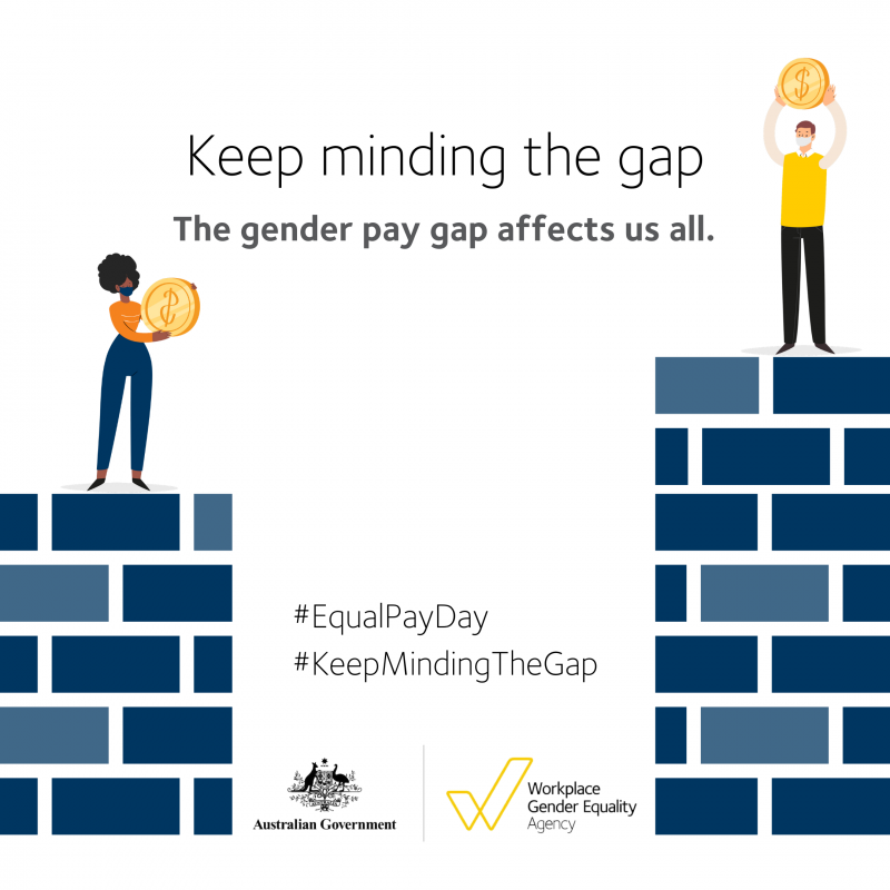 NAWIC_Qld's tweet photo. Have you heard? It’s #EqualPayDay today! Women must work an extra 59 days to earn the same as men. Isn’t it time we close the #GenderPayGap? @WGEAgency 

#NAWICQLD #11percent #womenontools #womenbuildingqld #womenontools #wotbalance #KeepMindingTheGap https://t.co/XqsfoE4cjJ