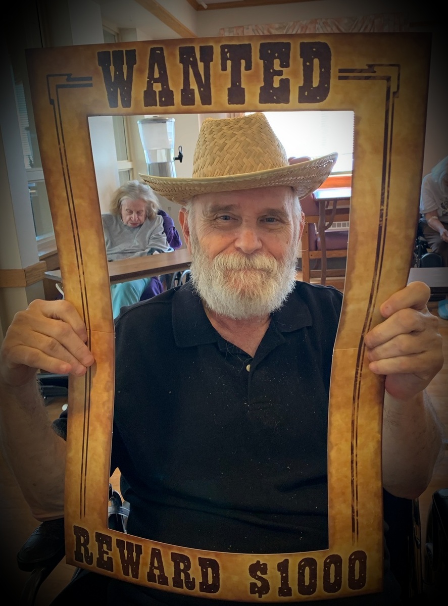 Howdy Y'all! Residents at #HarrisHillNursingFacility were 'wanted' after some western-style fun!