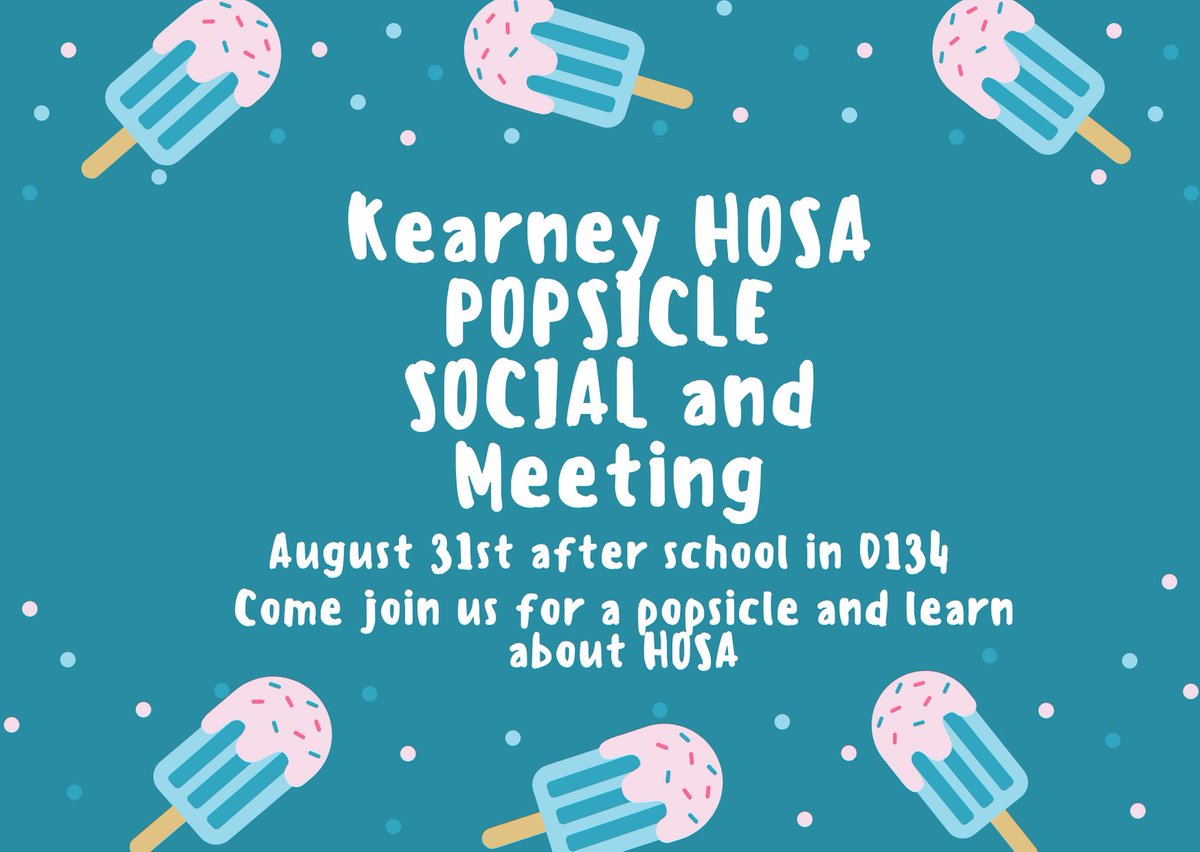 Kearney High HOSA tweet media