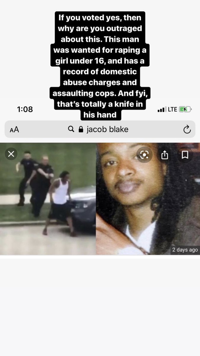 EternaILife's tweet image. Shame on You for donating to a Child Rapists „Justice“

All of you will be judged accordingly.

#JacobBlake #JacobBlakeshooting #JacobBlakeRapist