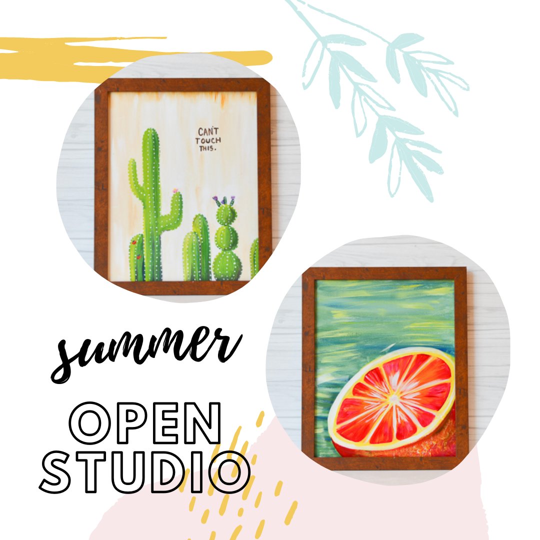 Great news-- We've extended our Friday Nights summer open studio through September. 🌝