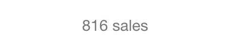 816 Sales