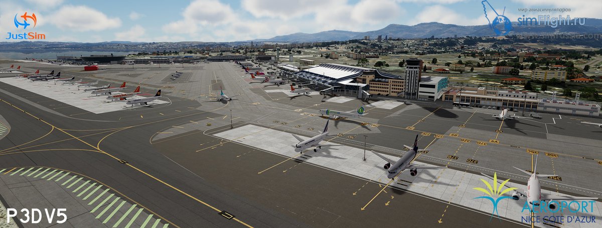 simflight's tweet photo. #JustSim - NICE COTE D'AZUR AIRPORT P3D5
#Prepar3D #Релизы
https://t.co/BceinSFsNg https://t.co/8viU2YQecO