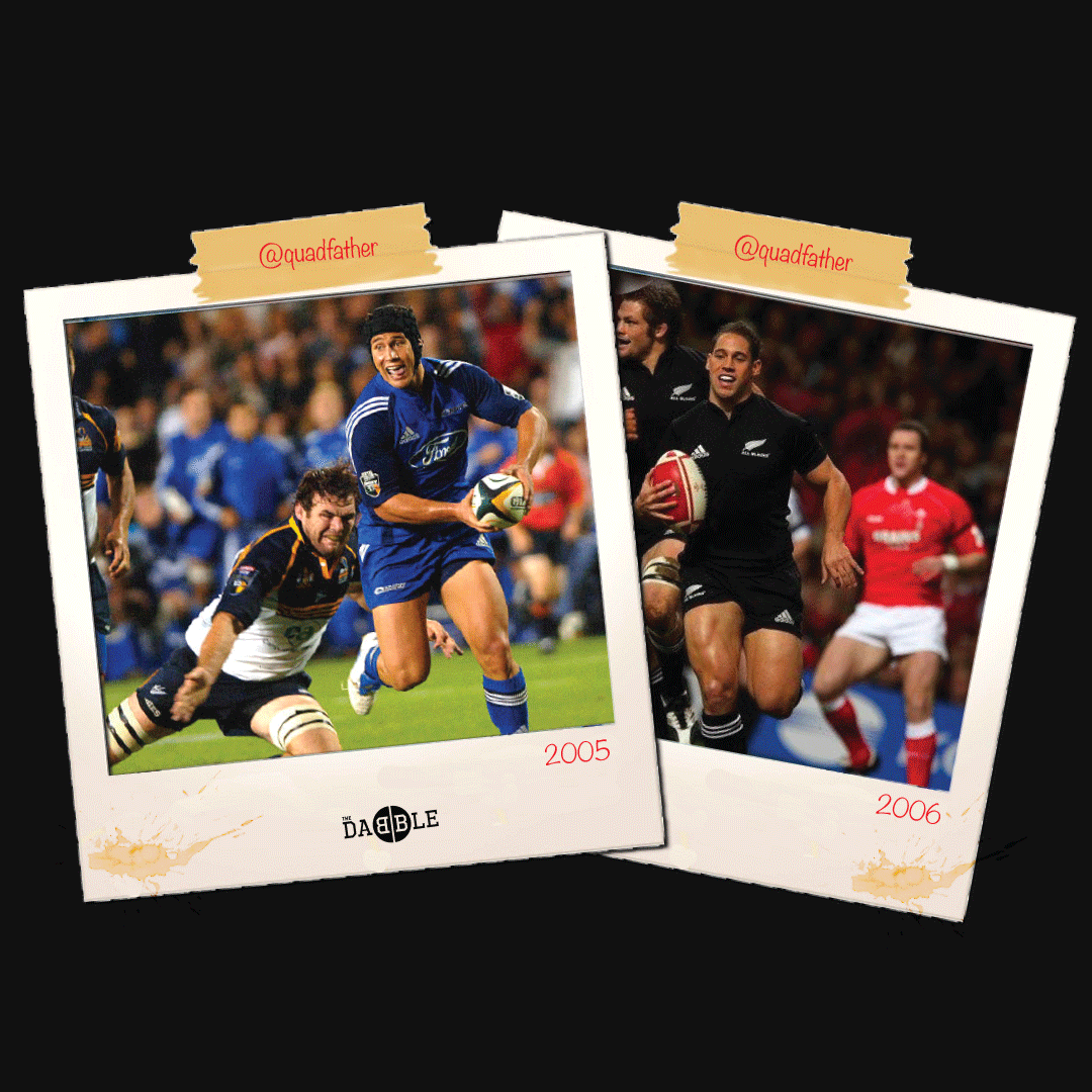 Happy 37th Birthday to Luke McAlister aka the Quadfather Name a more iconic set of pins? 