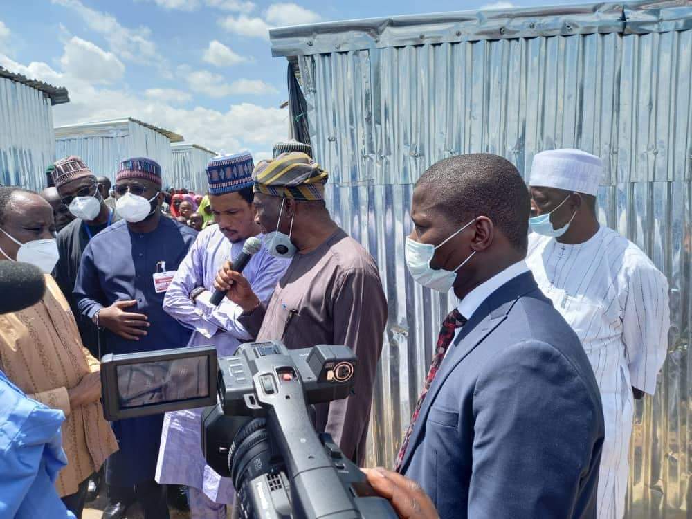 DokajiV's tweet photo. Today 27-08-2020 senator @SenHalliruJika (Dokajin bauchi) paid a vist to Borno State, alongside  him are senator @AbboElisha and @alindume. The purpose of the visit is to ensure peace and stability in Borno State and the entire north eastern region. @OfficialAPCNg https://t.co/dLx9x6JCpJ