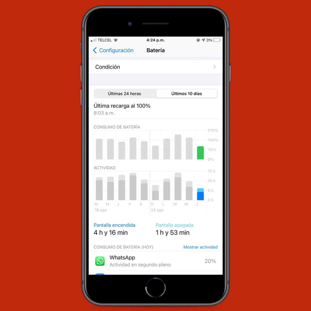 Alextecnologia_'s tweet photo. La diferencia entre hoy (color rojo) y el día Miércoles (color amarillo) en cuanto a batería de #iOS14beta5 a #iOS14beta6 🙌🏻 el rendimiento bajó muchísimo y escucho más quejas en #iphones11 ahora por otro lado, mi #iphone hoy dio un rendimiento “promedio” ¿ya quieren beta 7? https://t.co/M7DGleGjSM