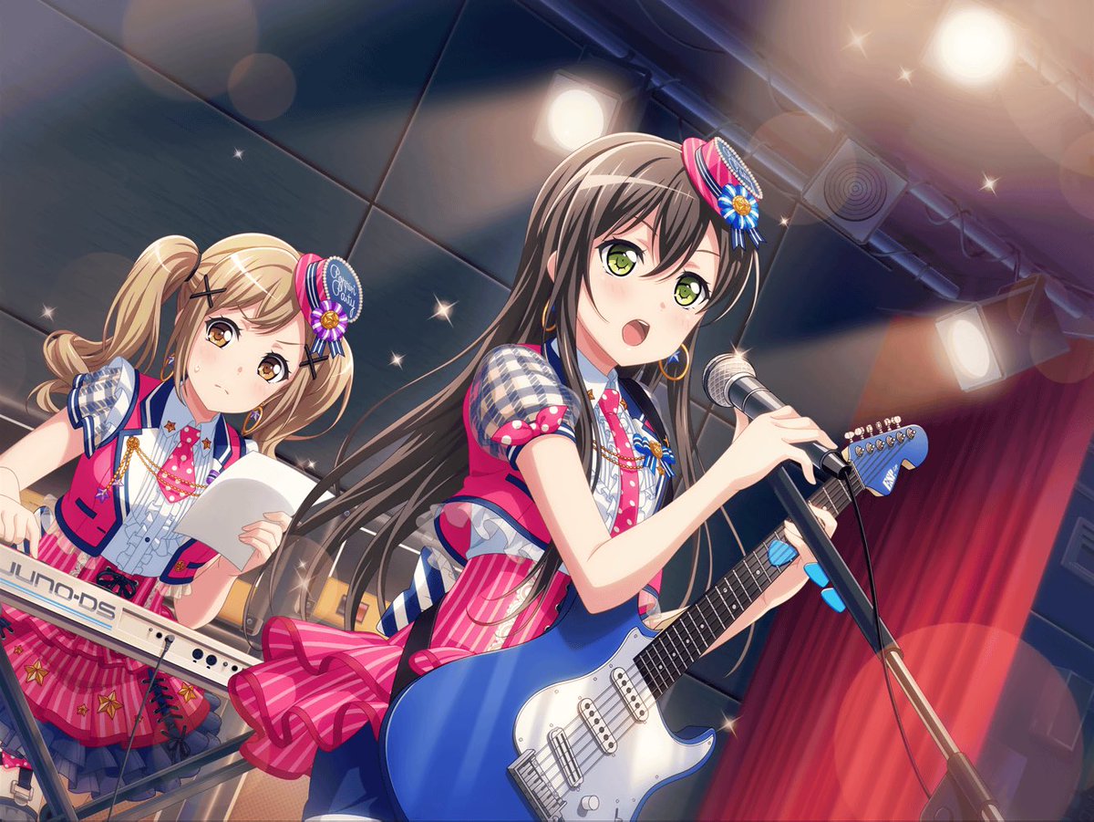 Bandori Cards バンドリカード The Anticipated Mc 期待の新星mc Hanazono Tae 花園 たえ