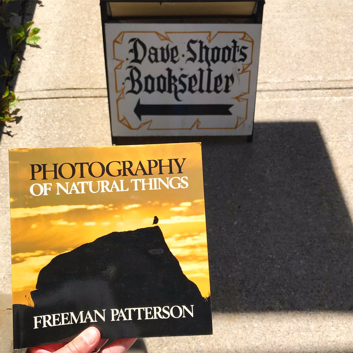 jamesmullinger's tweet photo. Amazing find today at @DaveShootsBooks. Thank you Wendy, you’re the best! #freemanpatterson #saintjohn #basecampsaintawesome https://t.co/5OFM9WIMYe