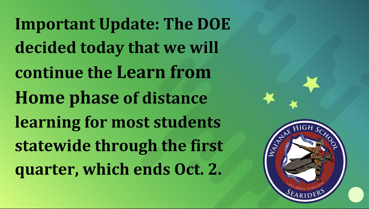 Waiʻanae High School tweet media