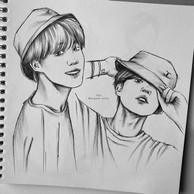 Sketches 
#jimin #jungkook 