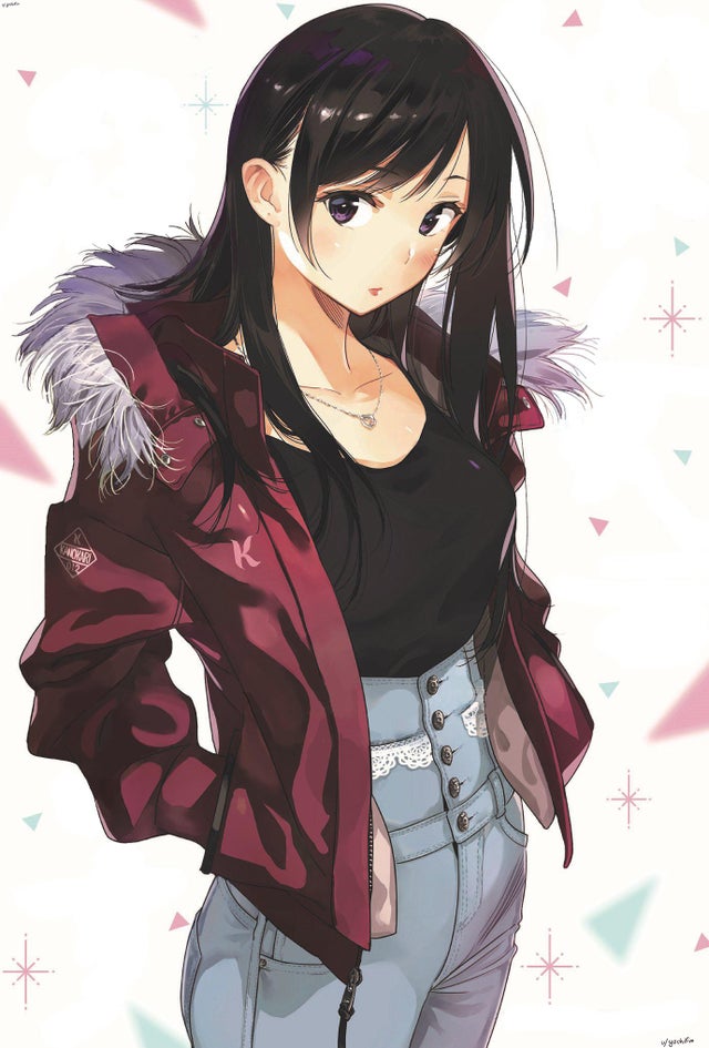 The GOAT cutie, Chizuru Mizuhara (real name, Chizuru Ichinose)- I've made my love for her known a little more recently. She's a bit of a joy to watch, and the way Reiji Miyajima draws her for the manga is immaculate.