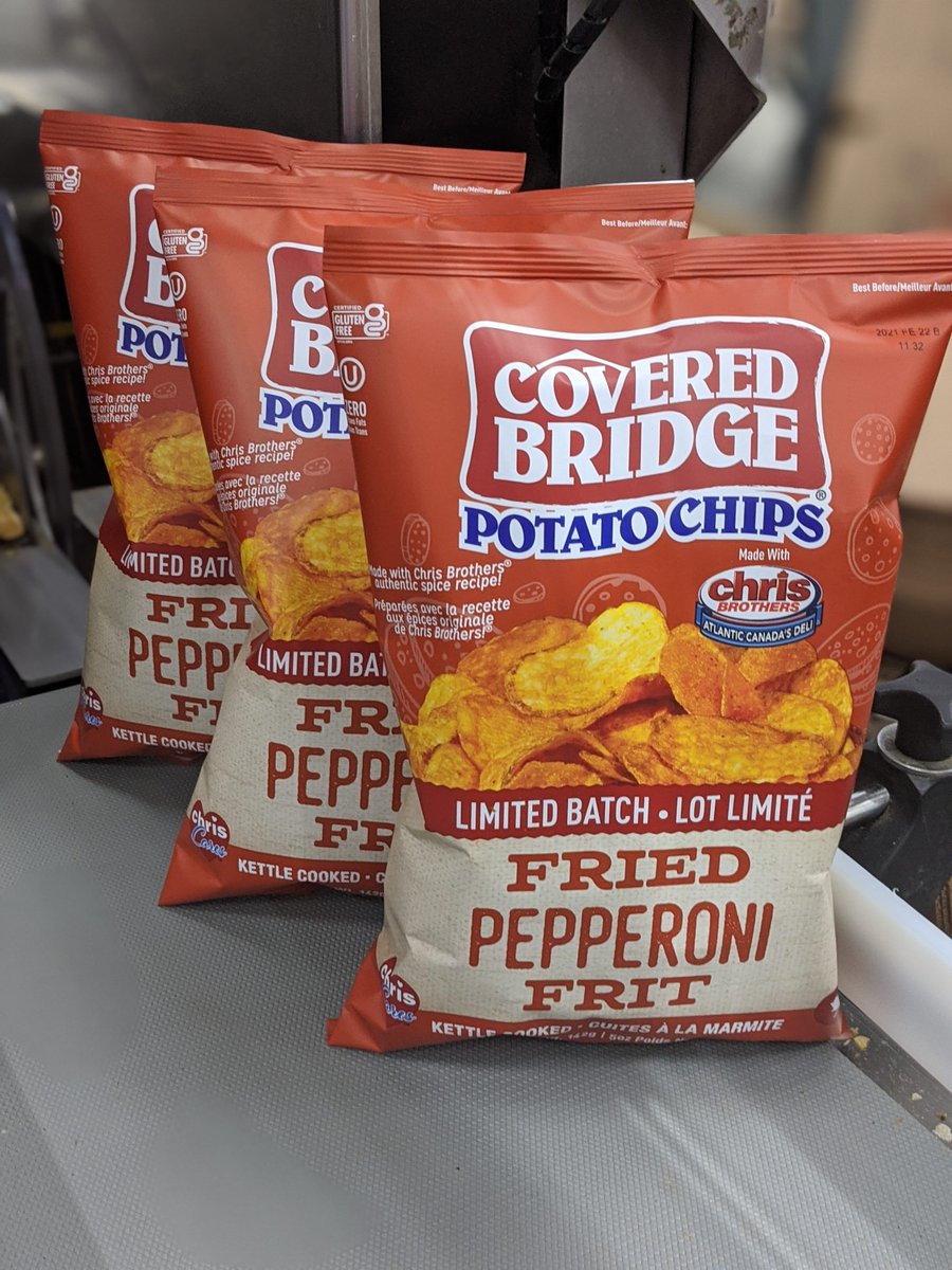 CBchips's tweet photo. We made more Fried Pepperoni Chips this week! π If you haven't gotten your hands on a bag yet it's likely time to order a case on our website (while supplies last)! π€
#chrisbrothersmeats #chipcollab #friedpepperoni #limitedbatch
https://t.co/6nCLdFnlln https://t.co/B9qQvoeXqX