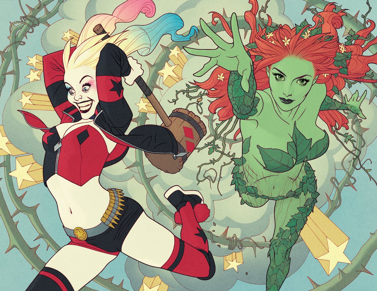 If anyone's interested in reading Harley Quinn x Poison Ivy comics, he...