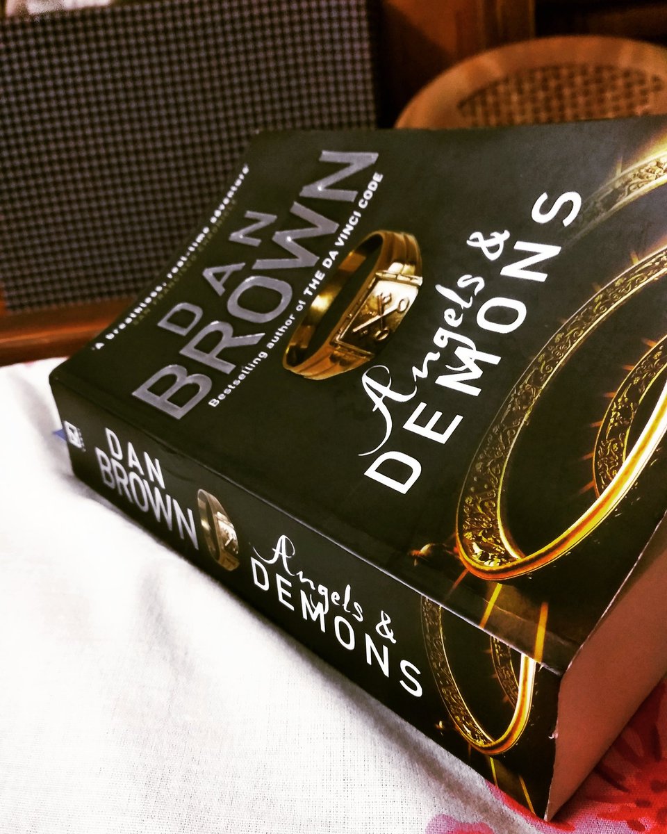Even though you start dan brown books trying to predict every plot twist possible, he still manages to shock you with a plot twist you couldn't have imagined. 
#danbrown
#angelsanddemons