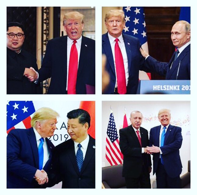 Why does Donald Trump love dictators so much? 
#AmericaOrTrump