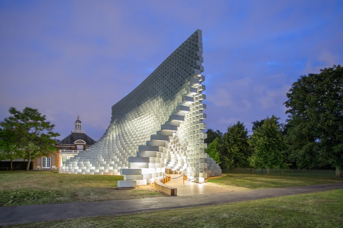 8/ Serpentine Pavilion in London