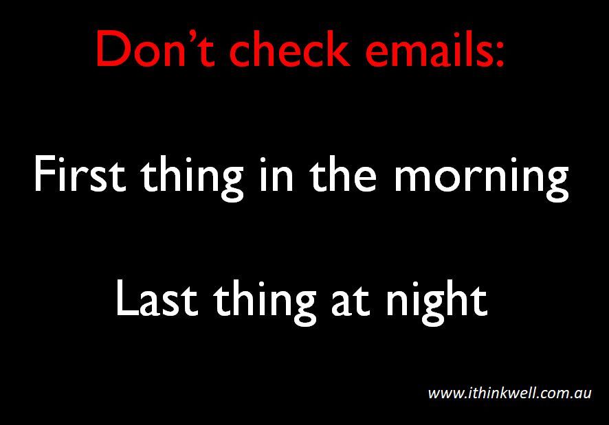 ithinkwellHugh's tweet image. #SwitchingOff
For a productive day and night:
Don't check emails (or social media) first thing in the morning.
Don't check emails (or social media) last thing at night.
#Foam4GPs #Foamed #MentalHealth