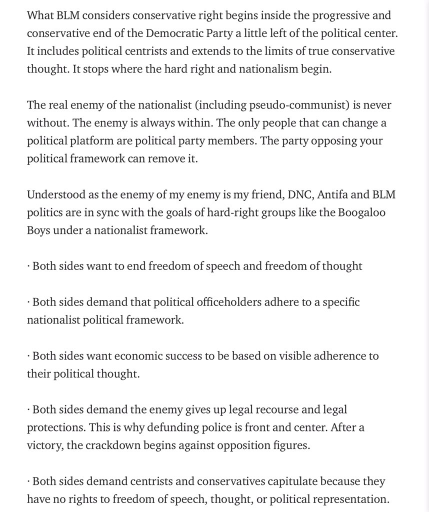 I would say the last paragraph is the most important. Do you wanna know why many in the media & DNC act like they’re fighting for their lives to get rid of  @POTUS ?They are.