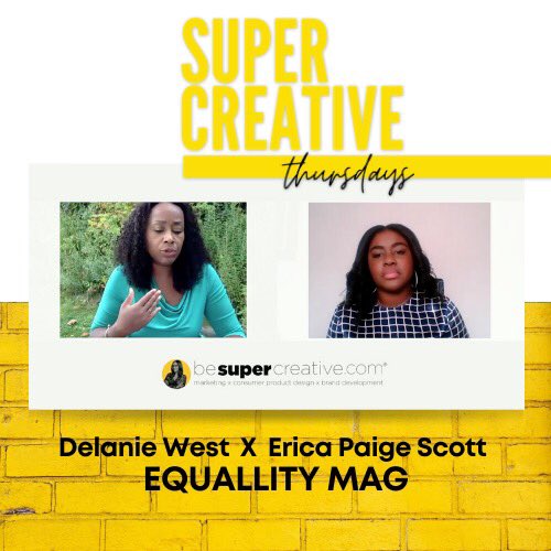 B20Vitamin's tweet photo. Super Creative Thursdays X @equallity_mag Magazine https://t.co/I5zQnOKYMB