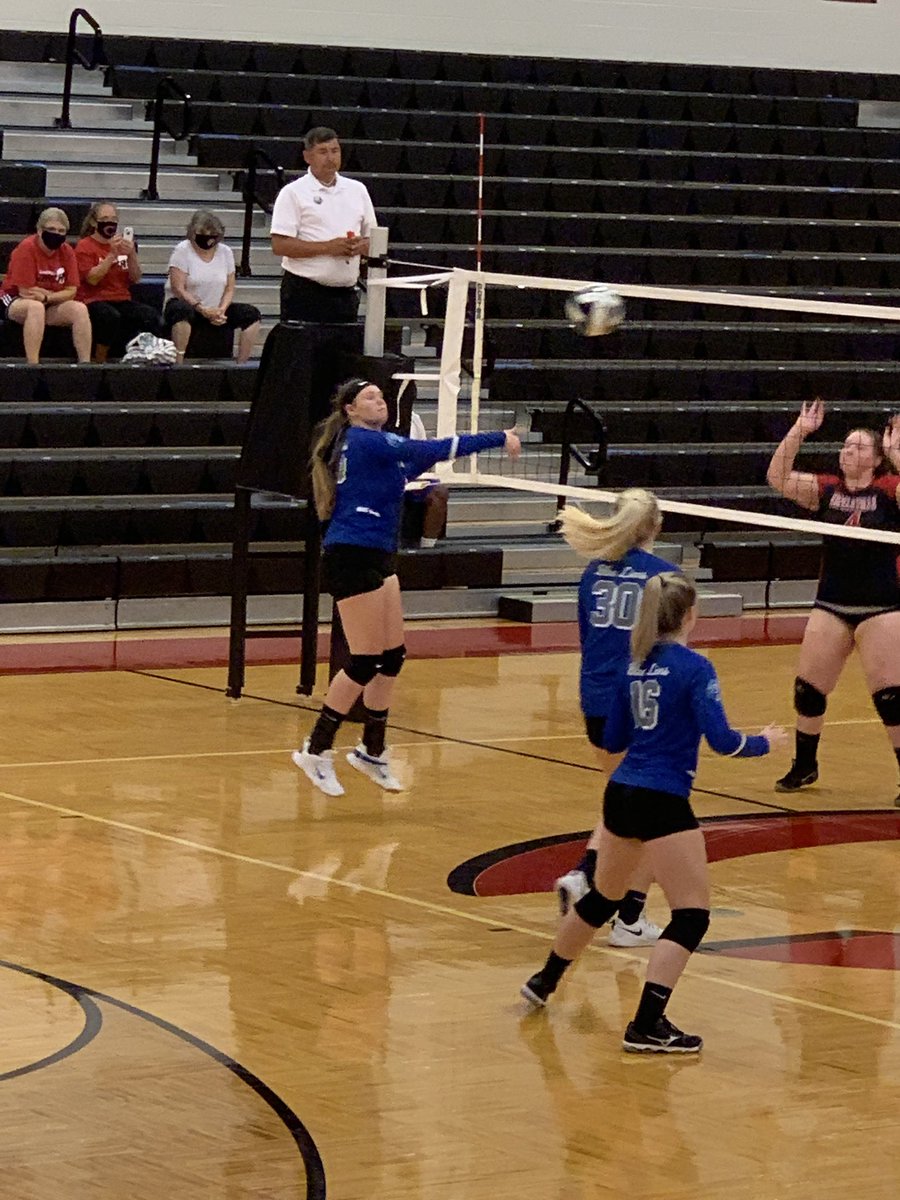 BL Volleyball playing at Circleville. Thanks to our 2 Coaches directing the Freshman, JV, and Varsity teams. Also, thanks to our Superintendent for driving the bus so all 3 teams could play. #TeamworkWorks #Weareplaying