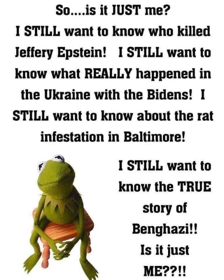 ClayTravisGMaw's tweet photo. I hope itโs not just me. #truth #benghazi #epstein #HillaryIsEvil https://t.co/QvkgKE5Air