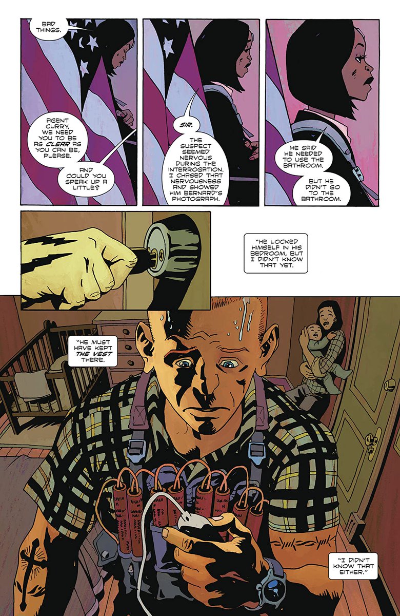 American Carnage had the potential to be bombastic and didactic, but Bryan's vision was actually quite subtle and delicate. This story isn't about "both sides" or anything so political. Like the best noirs, it's about broken people swept up in a wave of very, very bad choices.