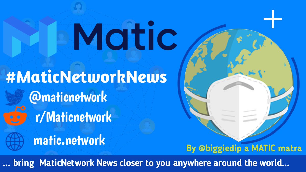 biggiedipCM's tweet photo. #maticNetworkNews
💢Get all the Updates and info you from you on Maticnetwork and it's partners by following @maticnetwork
💢For more information on Matic : https://t.co/F1L48Y395w
#cryptocurrency
$matic
#Crypto
#blockchain https://t.co/UKTW2TLB34