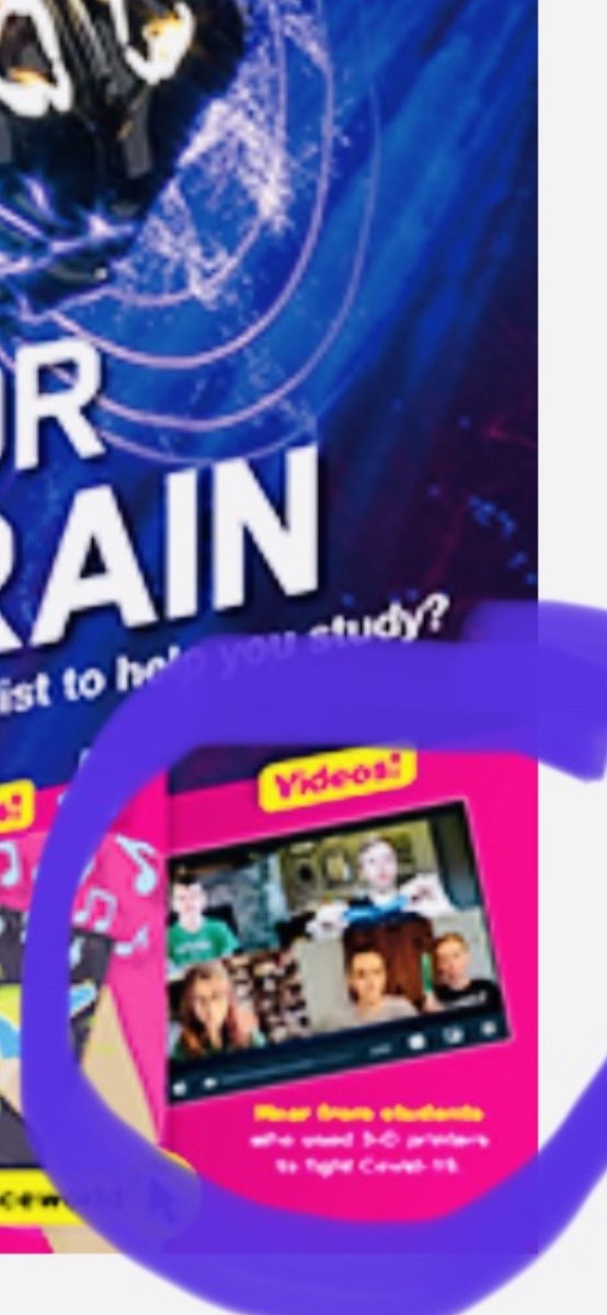 dizzytwist07's tweet photo. Any teachers have access to the online Scholastic Science World Magazine for August that they’d want to share with us?? Em & Harry made the front cover and a 2 page spread! I can’t wait to get the actual copy!!! Signed, one over the moon, proud mom! 🥰 #SaveTheEars #EarSavers https://t.co/guevrXir3V