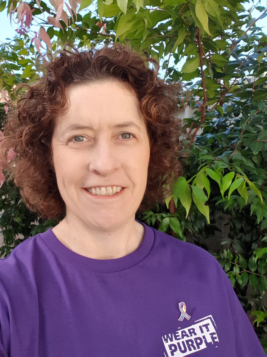 Proud to be supporting #WearItPurpleDay - supporting LGBTG+ young people to know that they are supported, valued and so needed in our community.