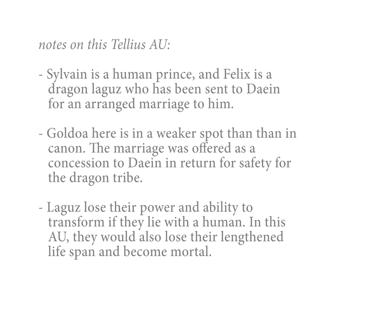 Sylvix arranged marriage Tellius AU, part 1/3 (??) And many creative liberties taken with the FE 9/10 world... I'll just do a few scattered scenes, but I've been thinking about this au a Lot ? 