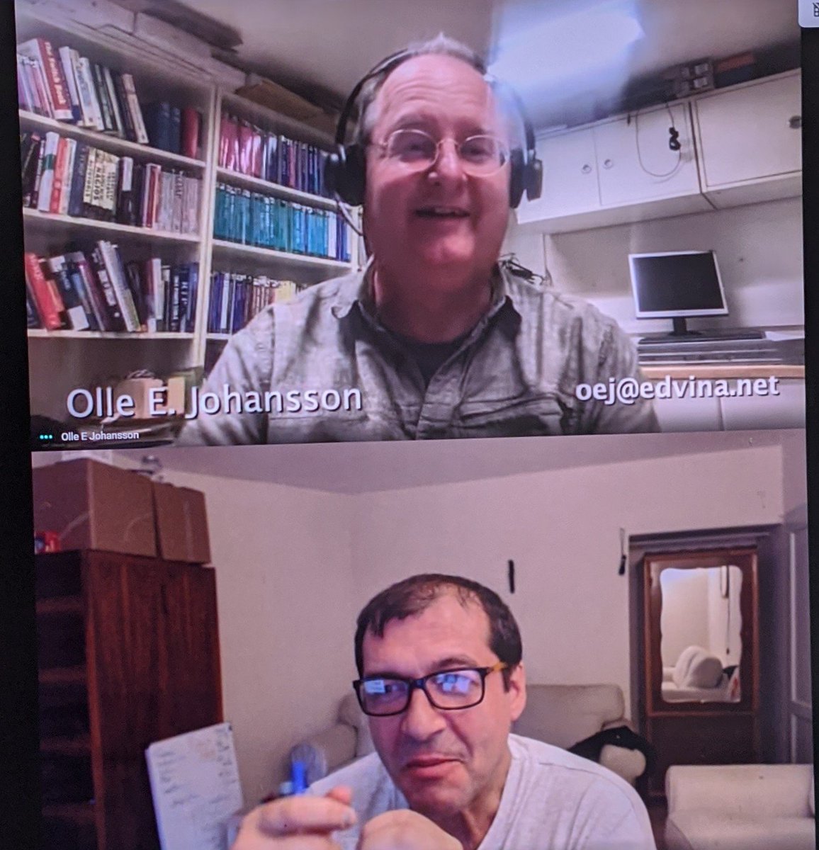 sobomax's tweet image. It&apos;s always a pleasure to see @oej again. Active, shining bright and eager to irradiate few darkish corners of #SIP security! I am excited about a possibility of him joining #OpenSIPIt&apos;00 next month!!!