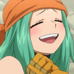 Ms. Joke, aka Emi FukukadoShe doesn't get a whole lot of time to spend in MHA, but I remember loving her immediately when I first came across her in the manga. I was super happy to see her get adapted, and I love her interactions with Aizawa.
