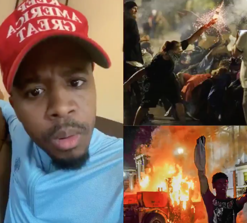 BREAKING NEWS: Man Identified By CNN As Trump Campaign Surrogate, Terrence K. Williams, Calls Black Lives Matter Protestors "Gorillas," "Monkeys," and "Ghetto-Ass Thugs" in Twitter Livestream Rant; No Response Yet From White House