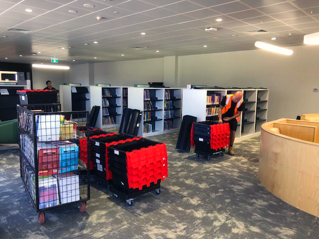 Well done to supervisor Blake Parker and team for making the Granville #Library #relocation for Cumberland City Council in New South Wales an outstanding success! egans.com.au/case_studies/c…