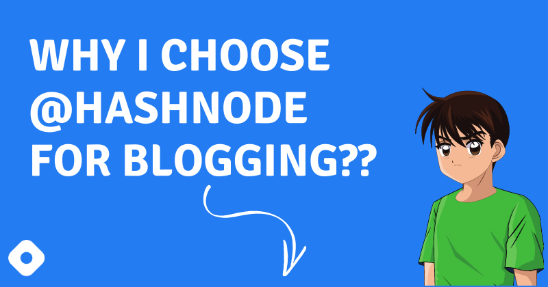 iamjatinrao's tweet image. Why I choose @hashnode for blogging??
#HashnodeCommunity
