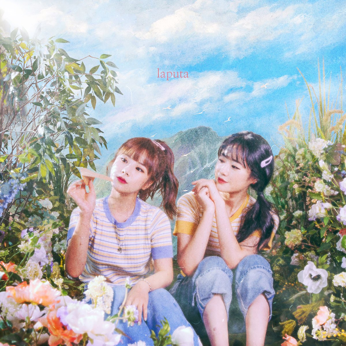 1set_official's tweet image. 私たちの新しい歌が発売されました。🙌🏼
YouTubeチャンネルに歌詞ビデオもあります。
たくさんの愛をお願いします。💛💛💚🧡
#1セット #1set #ラピュタ #laputa