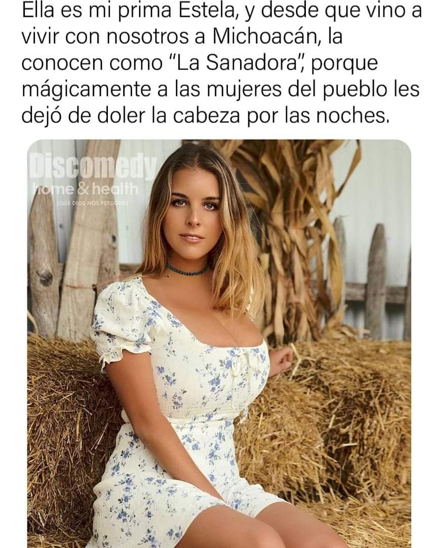 Discomedyhh's tweet photo. ¡Bien raro!
#comediaenespañol #prima #ayojon #cousin #sanadora https://t.co/sDZpqlQA6t