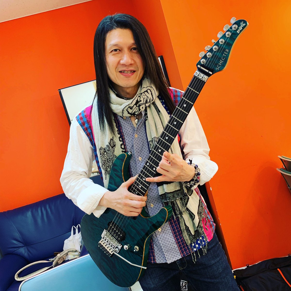 小林信一 モデル ギター Schetter AC-S6 小林信一 モデル ギター
